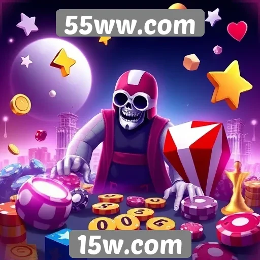 Comparativo de jogos disponíveis no 55ww.com